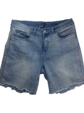 FDJ French Dressing Olivia Denim Shorts Light Wash ~ Size 12